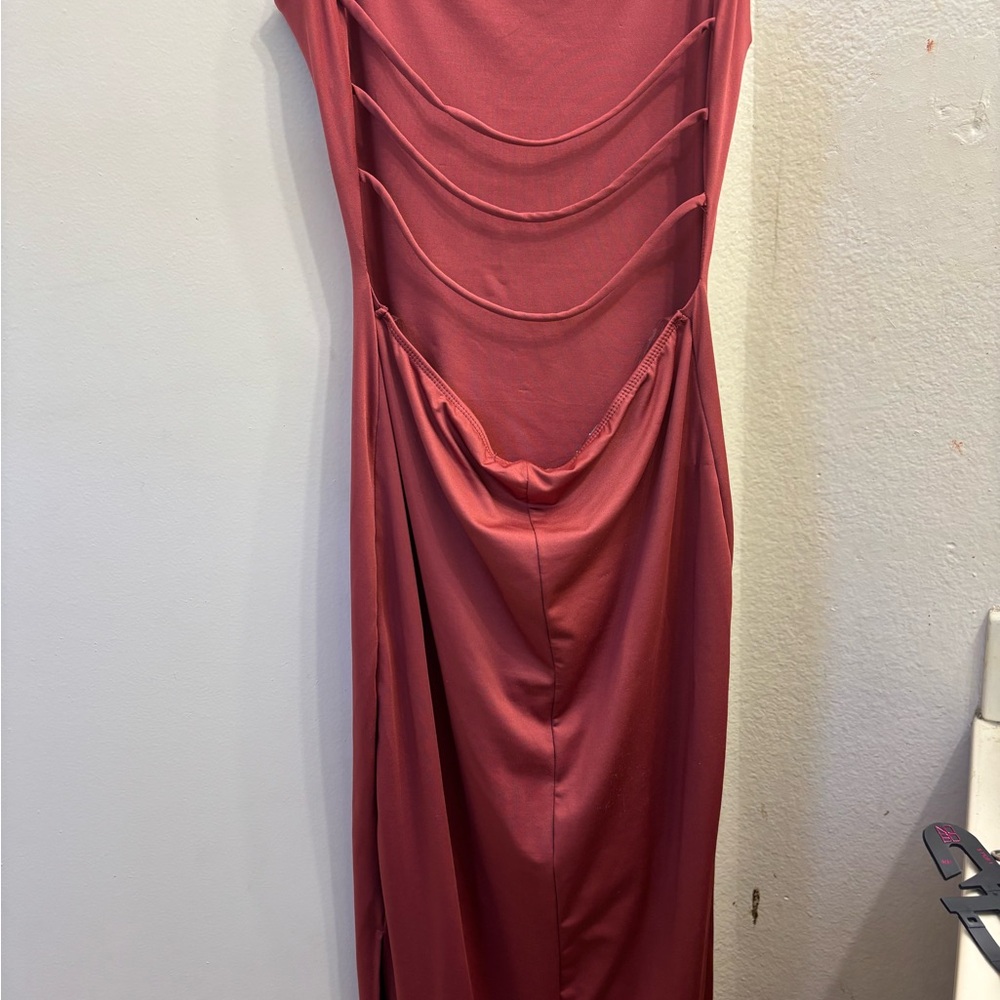 Elegant Red Women's Dress